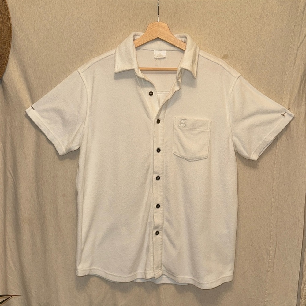 Dandy Del Mar Terry Cloth short sleeve size LARGE